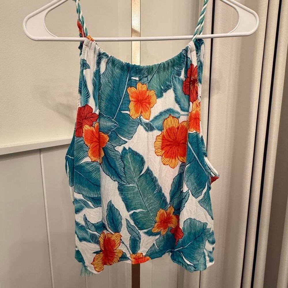 Forever-21 Women's multi Crop-top